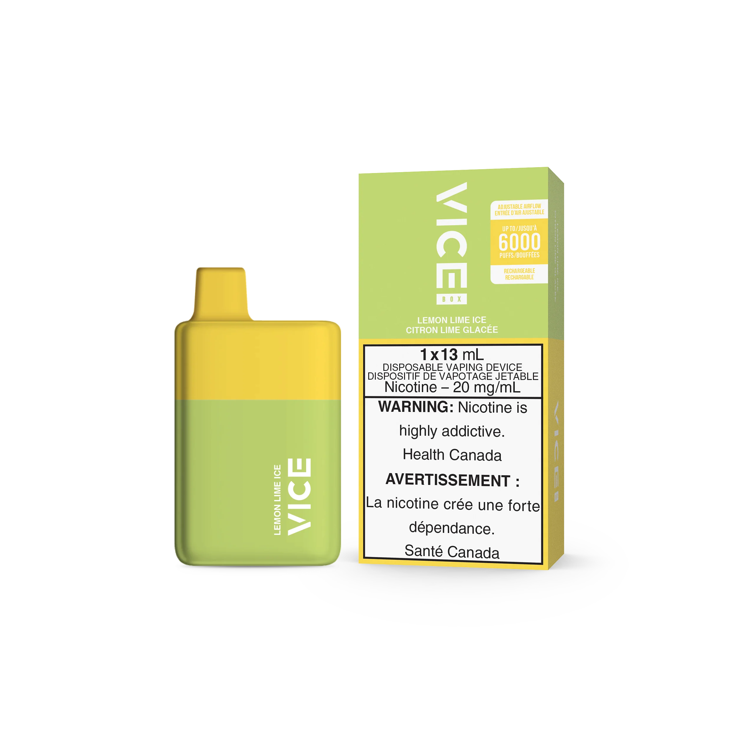 VICE Box 6000 Disposable Vape Canada | Classic 6K Puff - Image 24
