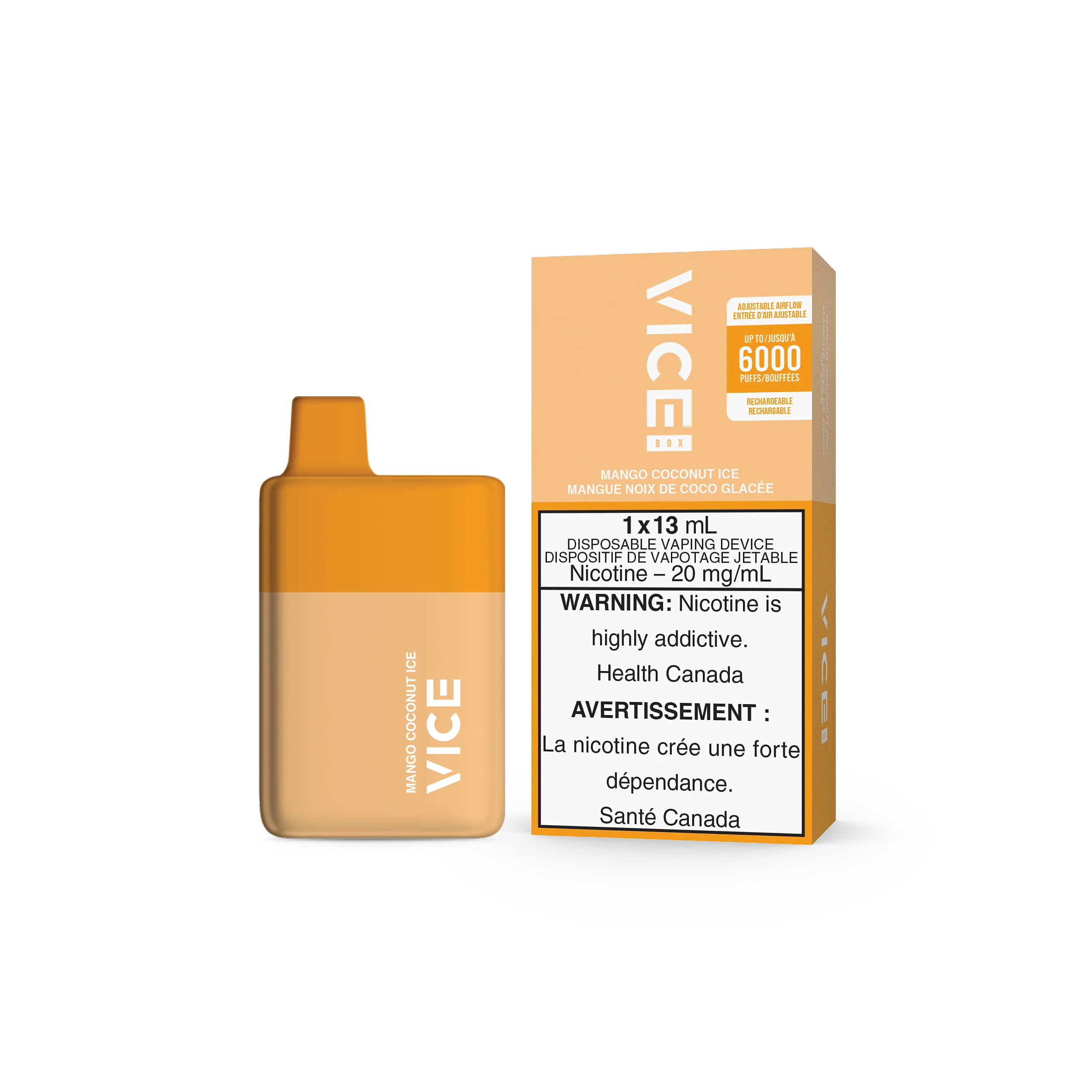 VICE Box 6000 Disposable Vape Canada | Classic 6K Puff - Image 31
