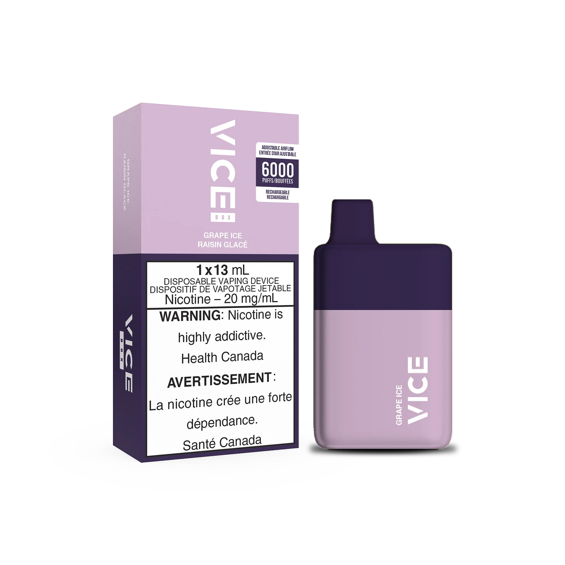 VICE Box 6000 Disposable Vape Canada | Classic 6K Puff - Image 5
