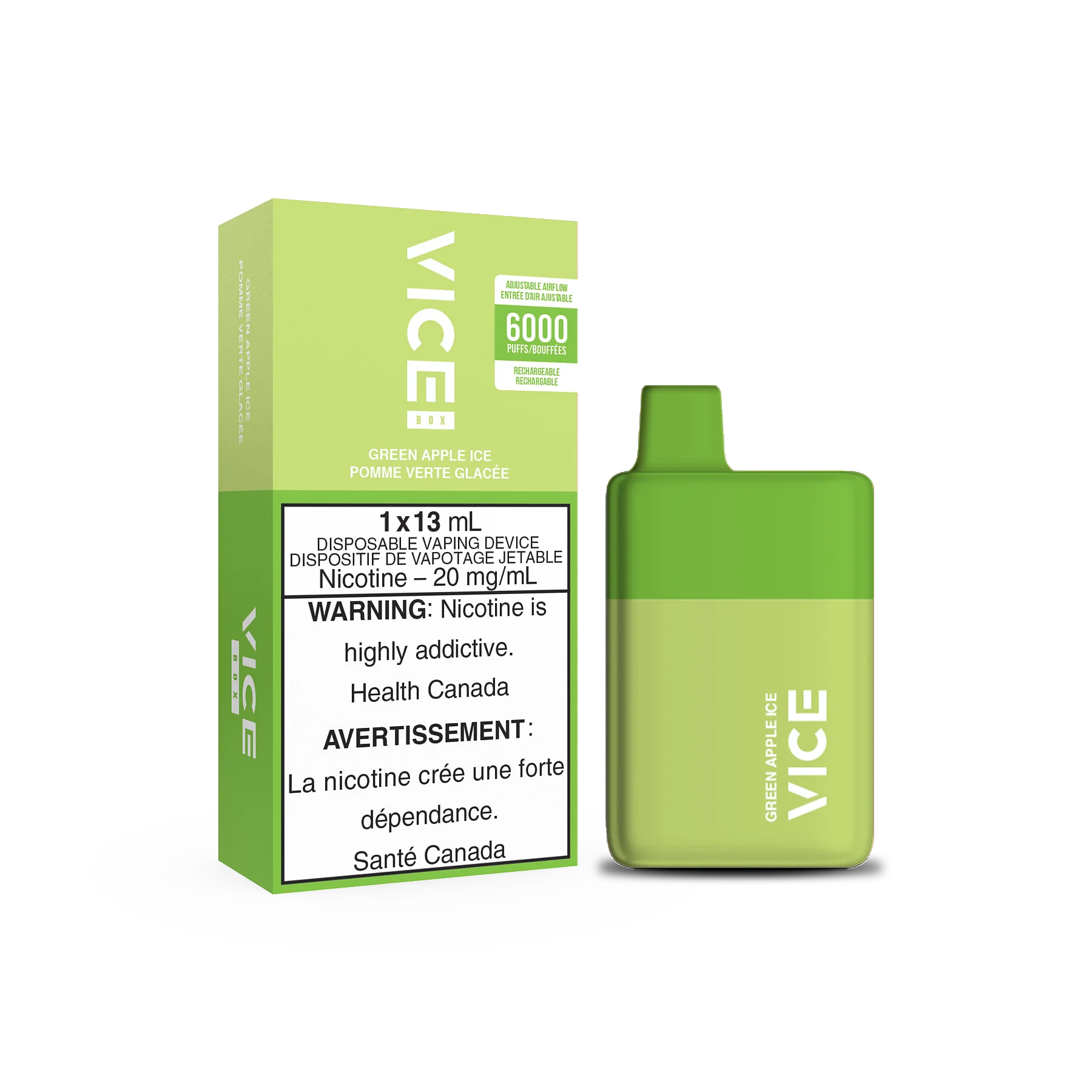 VICE Box 6000 Disposable Vape Canada | Classic 6K Puff - Image 6