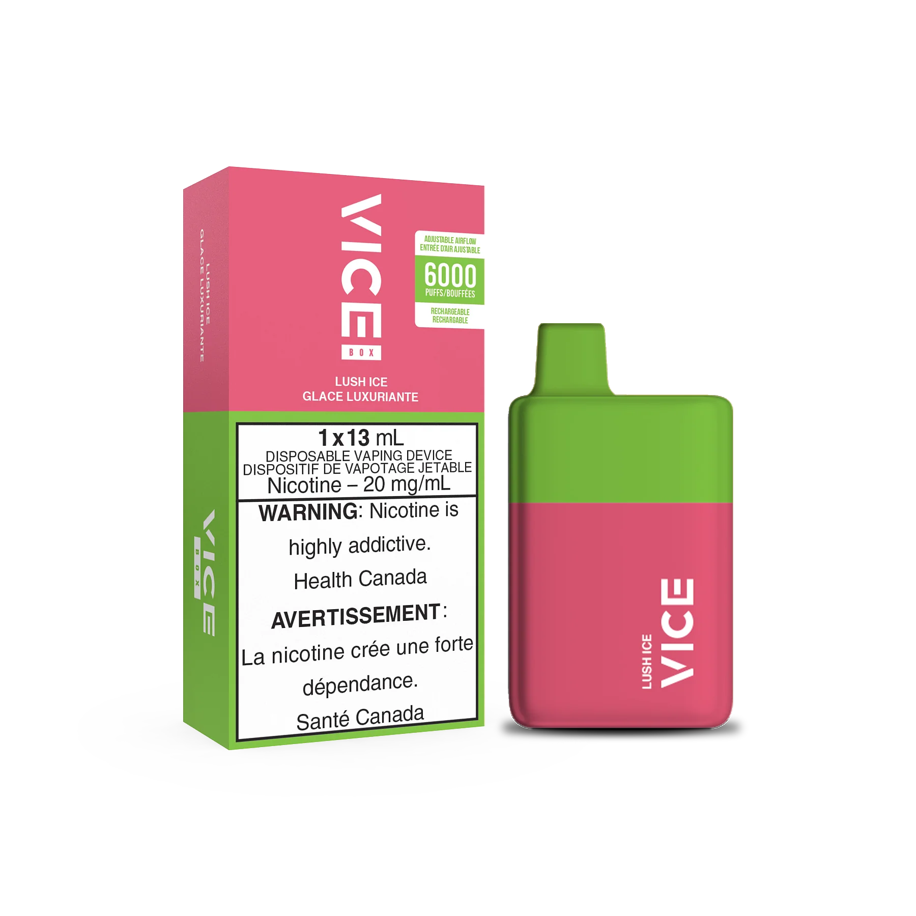 VICE Box 6000 Disposable Vape Canada | Classic 6K Puff - Image 7