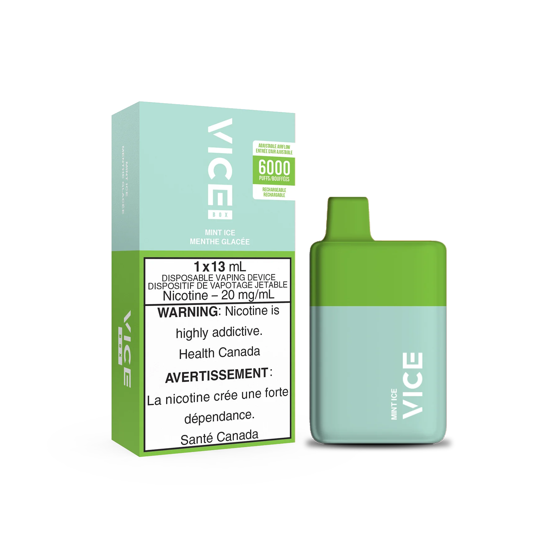 VICE Box 6000 Disposable Vape Canada | Classic 6K Puff - Image 9